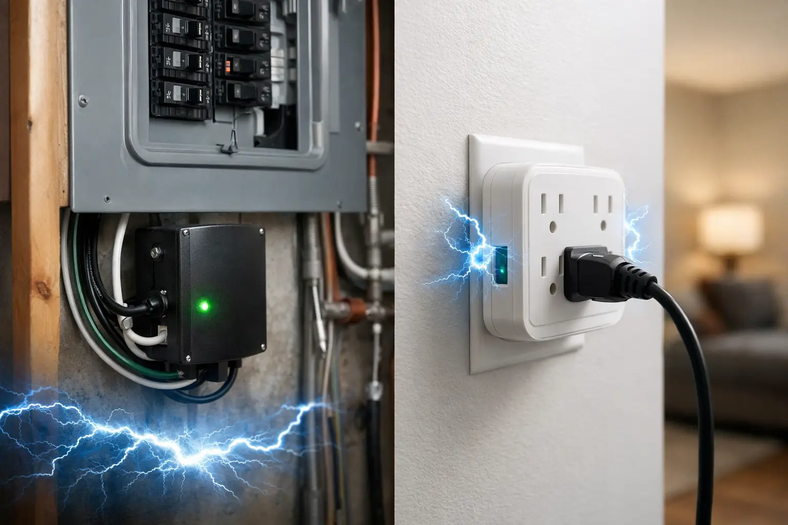 Whole Home Surge Protector vs Plug In