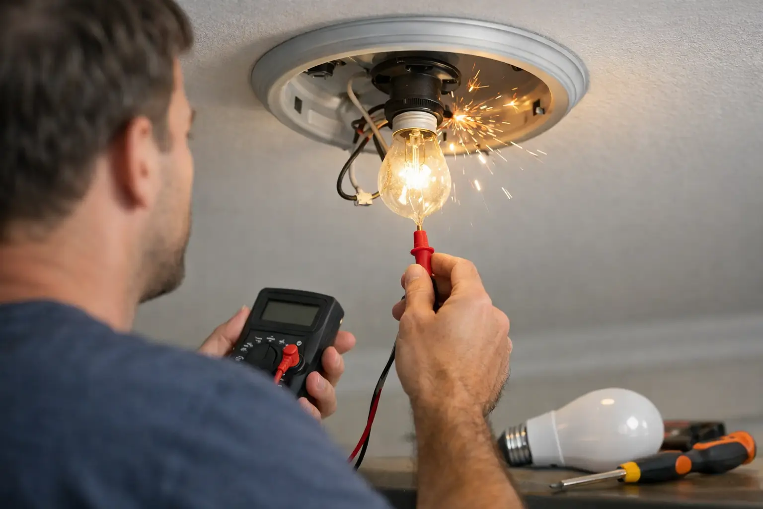 How to Fix Flickering Lights Safely
