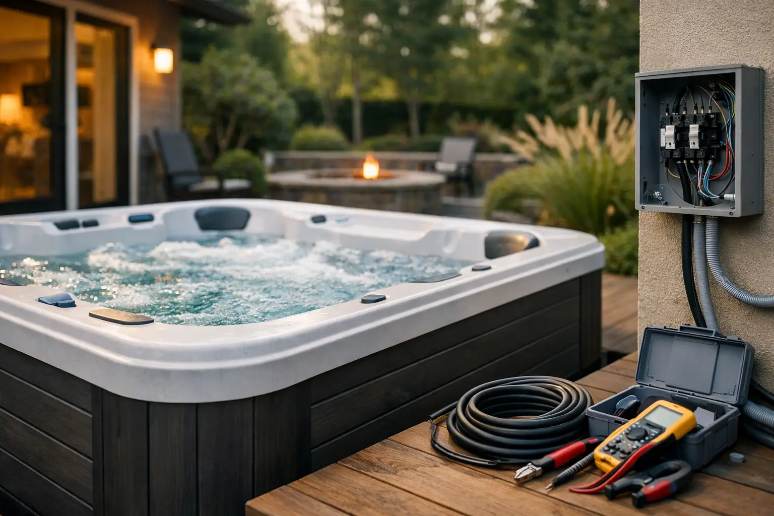 Best Hot Tub Electrical Setup for Your Home